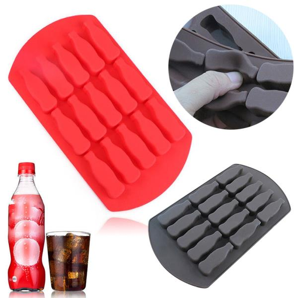 15 Cavity Coke Bottle Silicone Ice Tray (3)