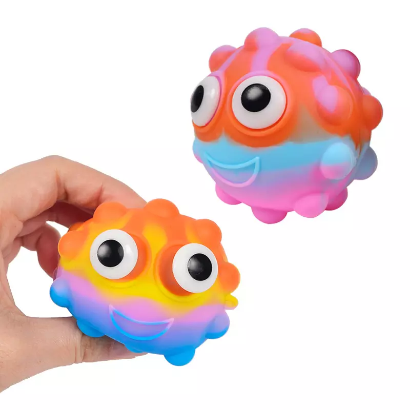 Amaso manini 3D Stress Pop Ball Fidget Igikinisho (3)