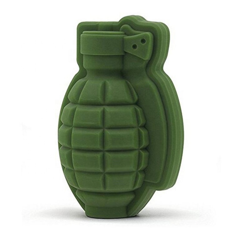 Grenade ishusho ya ice tray (2)