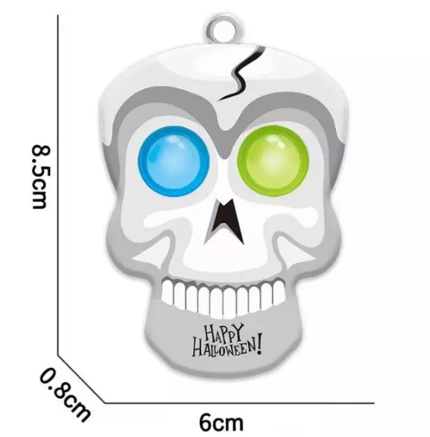 Halloween Pumpkin Bat Skull Fidget Toy (1)