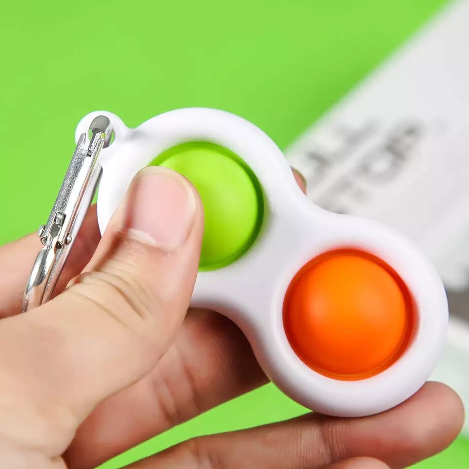 Push Pop Bubble Fidget Finger Spinner igračka (1)