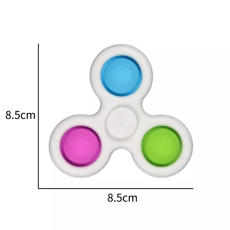 Tura Pop Bubble Fidget Finger Spinner Toy (8)