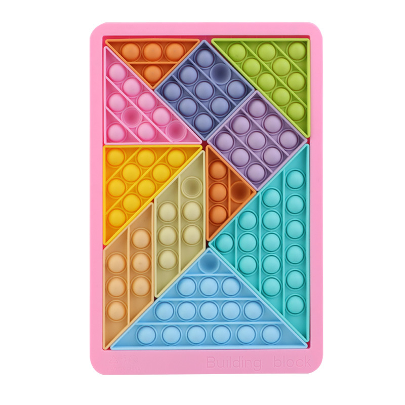 Silicone Baby Puzzle បណ្តុំអគារអប់រំសម្រាប់កុមារ (3)