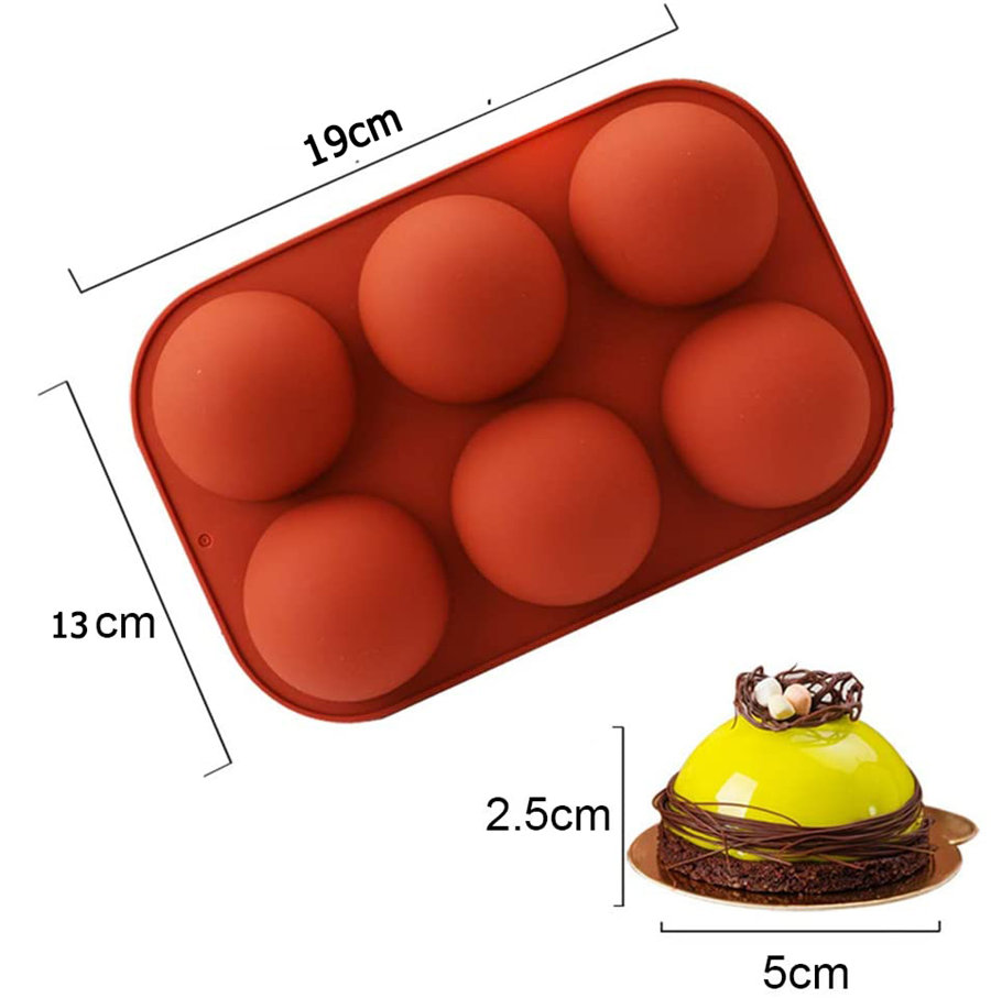 Formă din silicon pentru bombă de ciocolată (4)