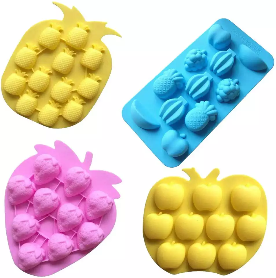 Silicone New Fruit Theme Ice Tray (1)