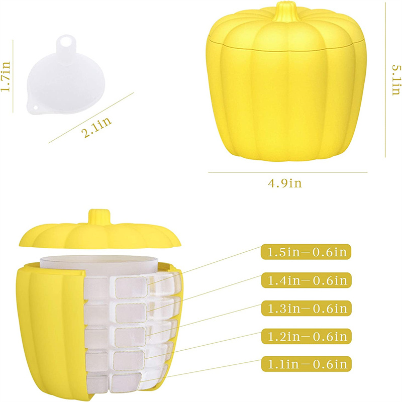 Silicone Pumpkin Ice Bucket (1)
