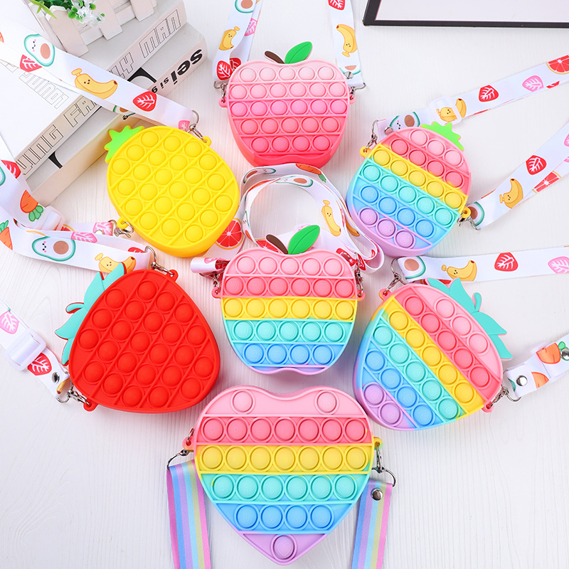 Silicone Shoulder Bag push pop bag (3)