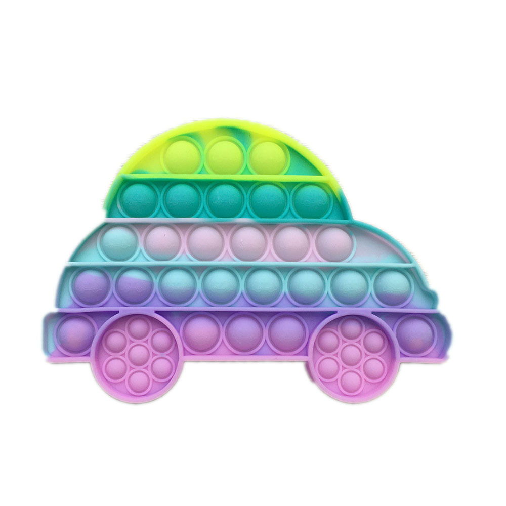 वाहनों के आकार का पॉश पॉप खिलौना (1)