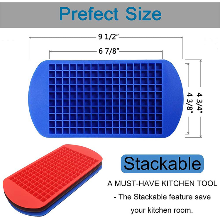 silicone 160 cavity ice cube tray (2)