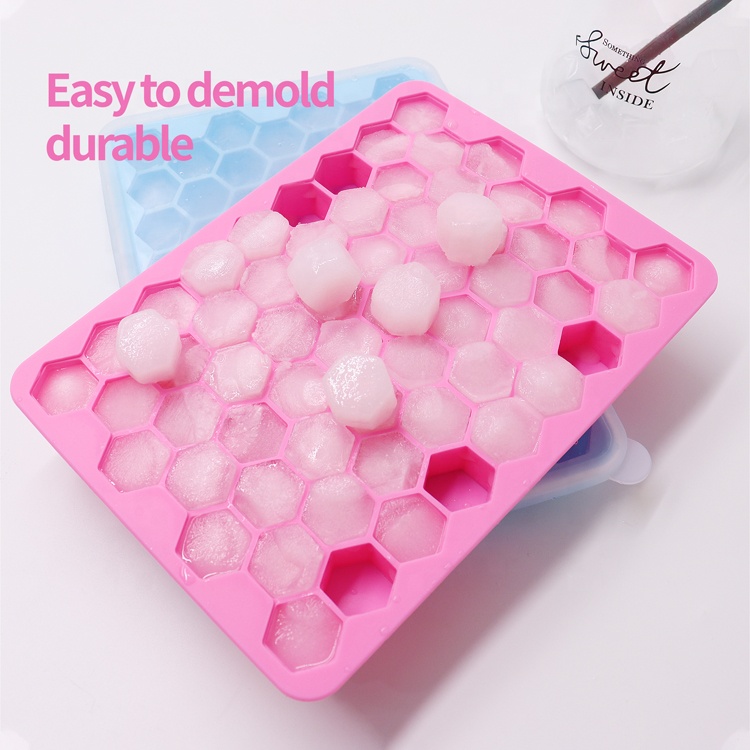 Silicone 60 oghere ice cube tray (3)