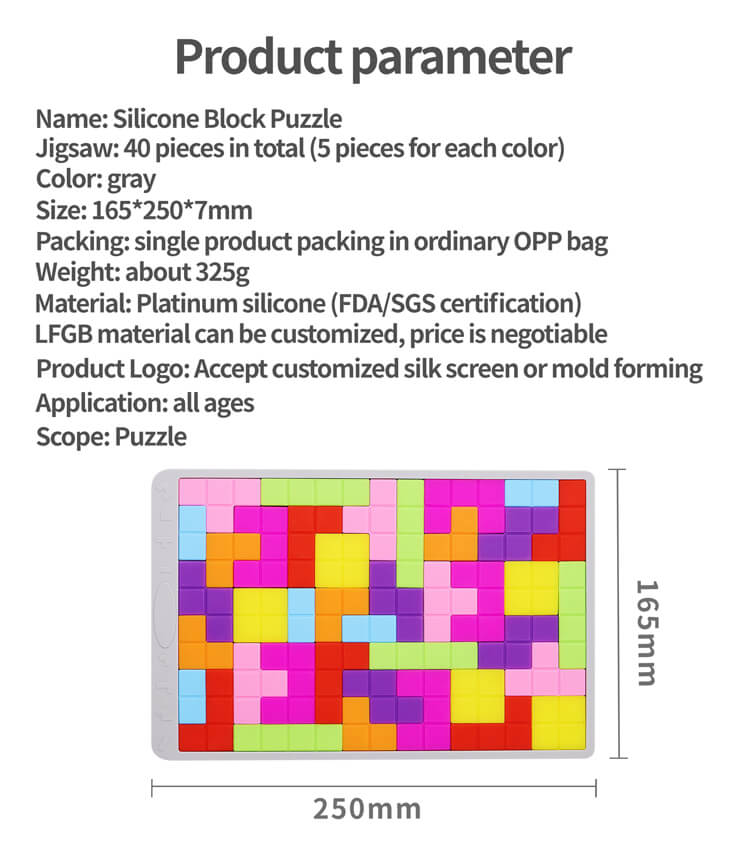 Puzzle di blocchi di silicone (1)
