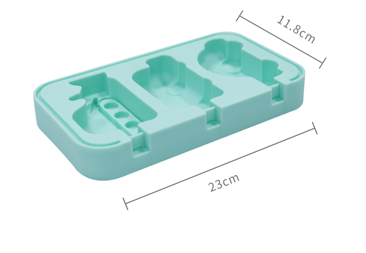 I-silicone Izimoto isikhunta se-ayisikhilimu (5)