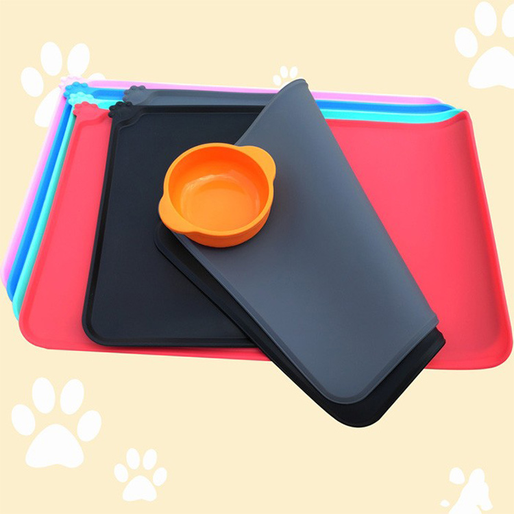 Mantel individual de silicona para pies para mascotas (6)