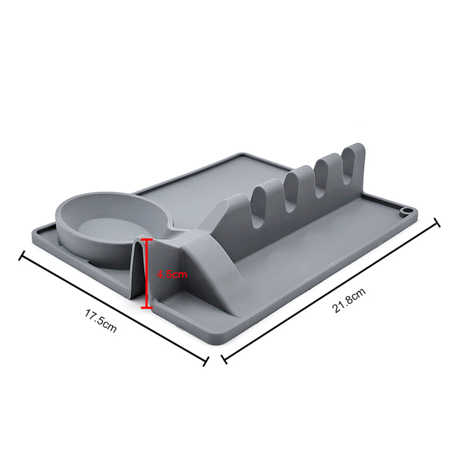 mariƙin cokali na silicone tare da Drip Pad 20 (2)