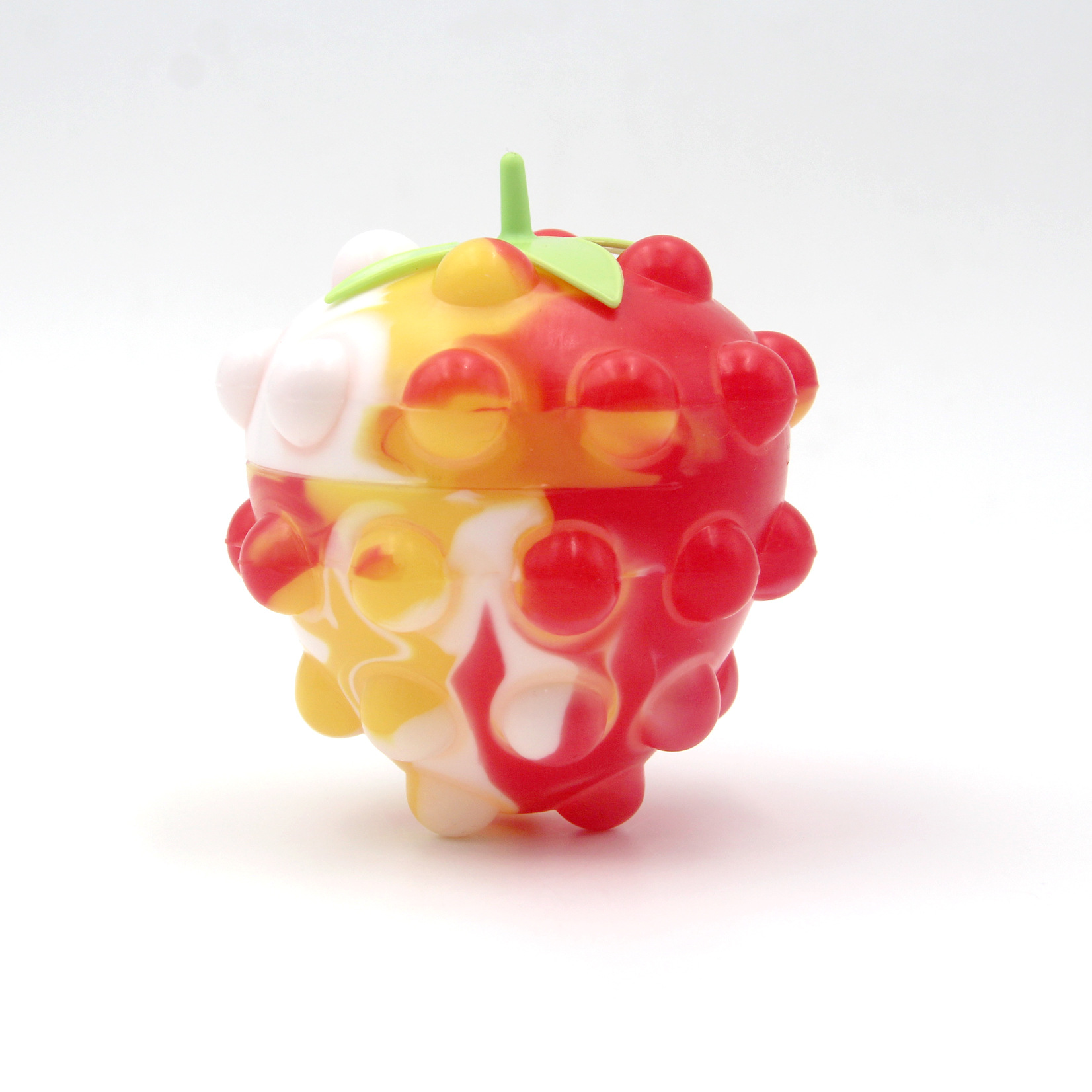 3D fruit shape pop sensory ball toys (1)