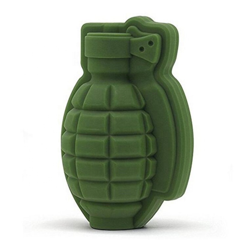 Grenade shape ice tray  (2)