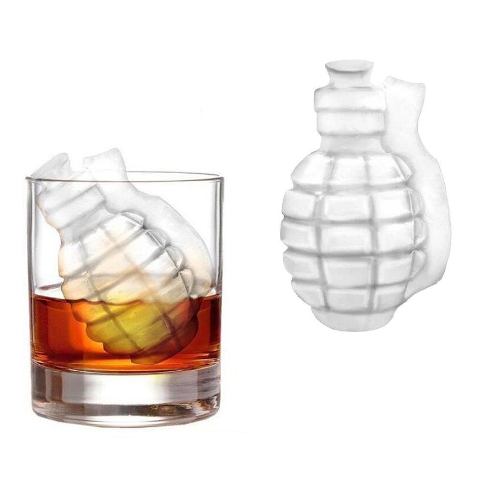 Grenade shape ice tray  (5)