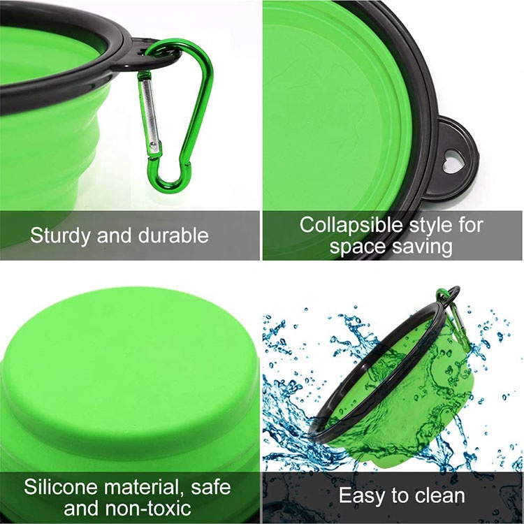 Silicone Collapsable Dog Bowl (1)