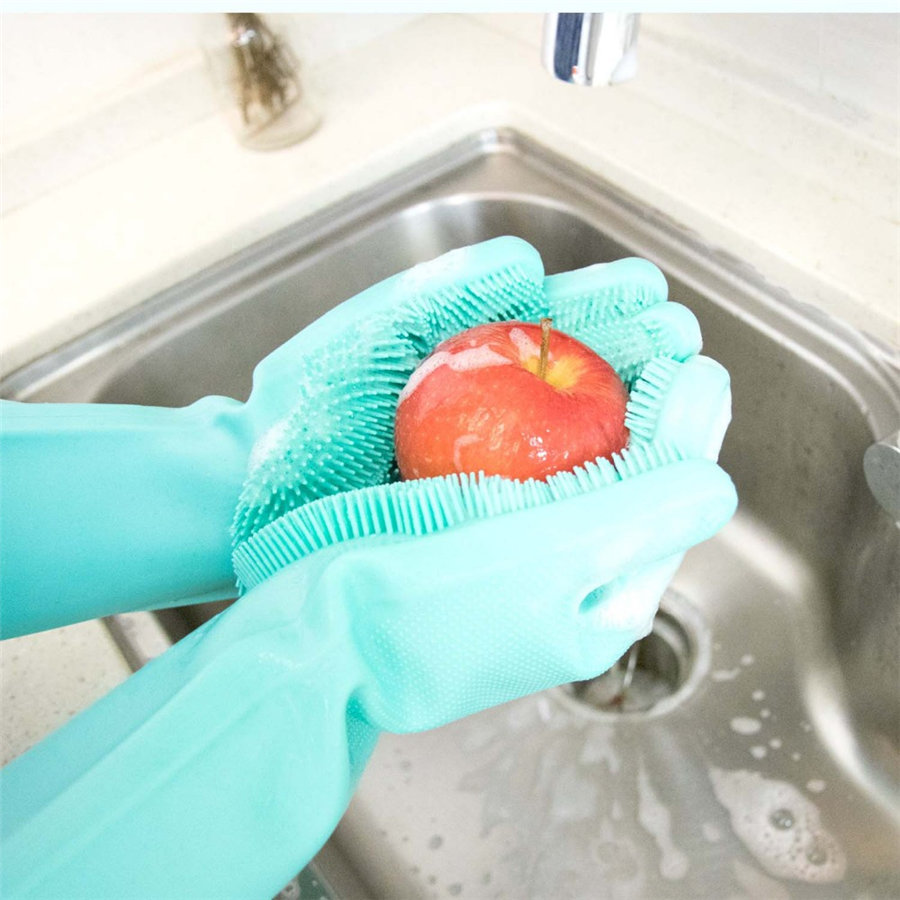 Silicone Dishwashing Gloves (1)
