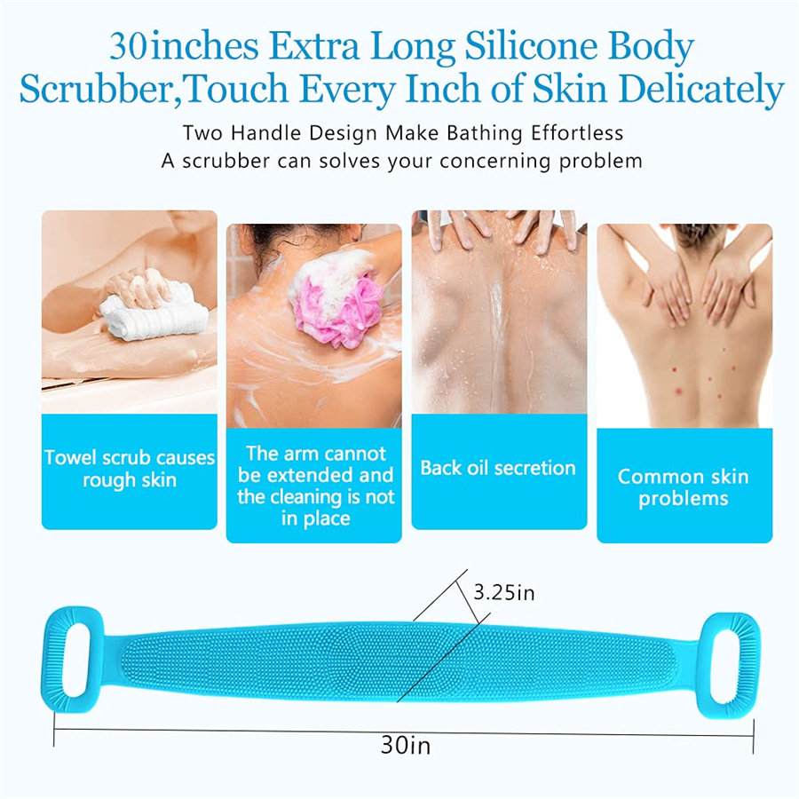 Silicone Scrubbing Bath Brush (1)