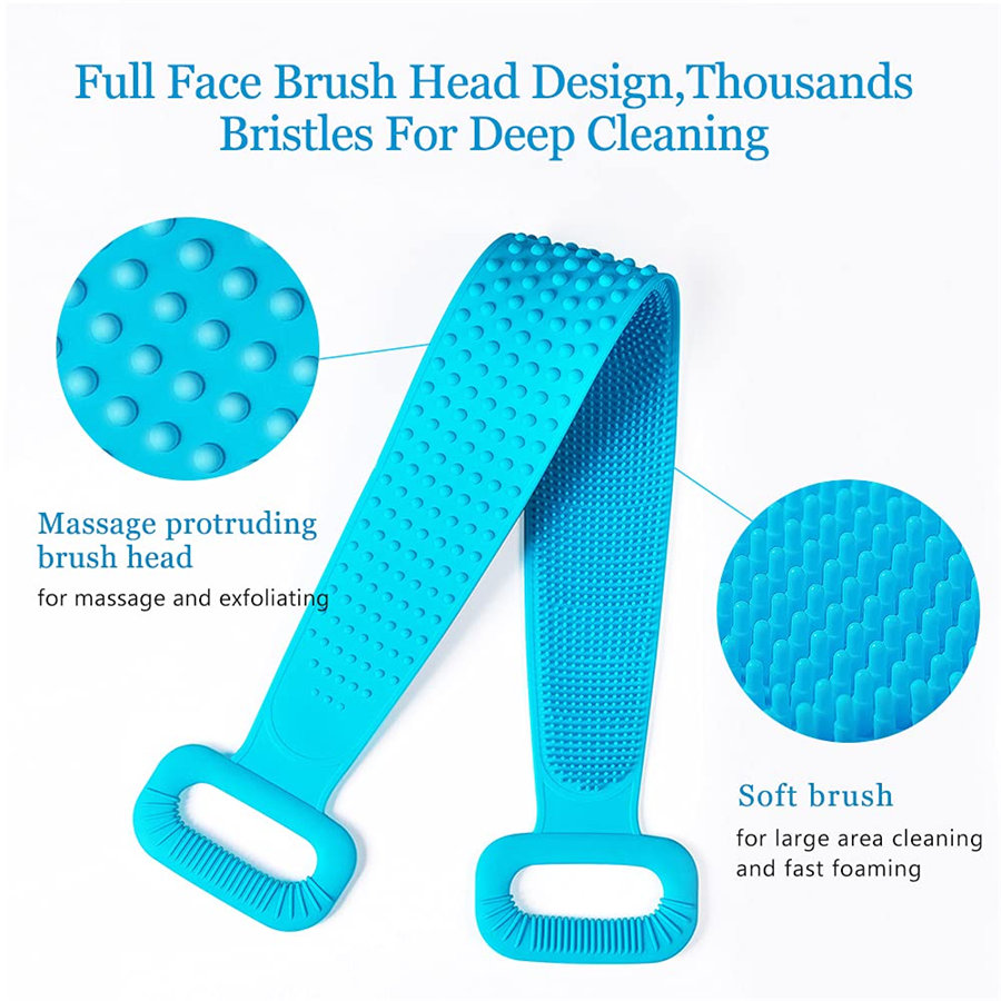 Silicone Scrubbing Bath Brush (2)
