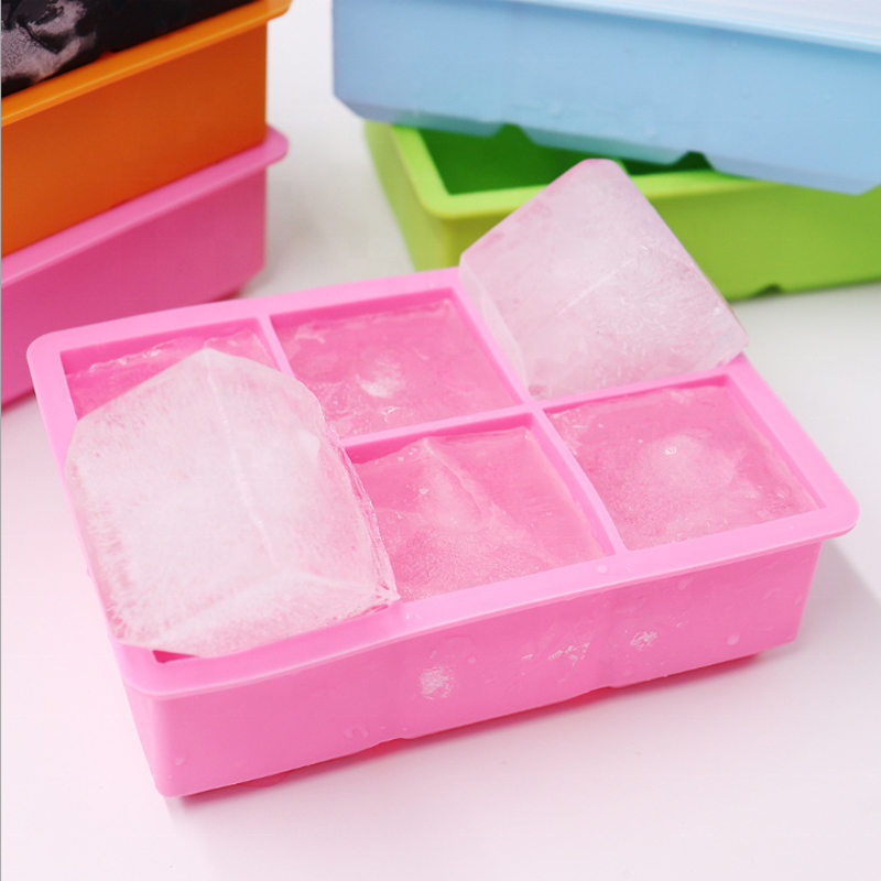 silicone 6 ice cube tray (5)